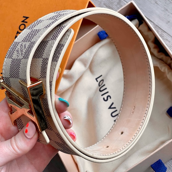 LOUIS VUITTON ✨ LV INITIALES 30MM REVERSIBLE BELT! - Picture 5 of 6